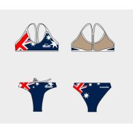 Sportbikini Australische vlag