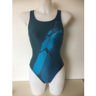 Trainingsbadpak Groen-Blauw 202665-5532