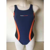 Trainingsbadpak Blauw-Oranje-Zwart 202523-7094