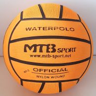 MTB Sport Heren Waterpolobal kleur Geel