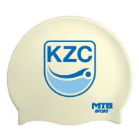 KZC Silicone Badmuts kleur WIT